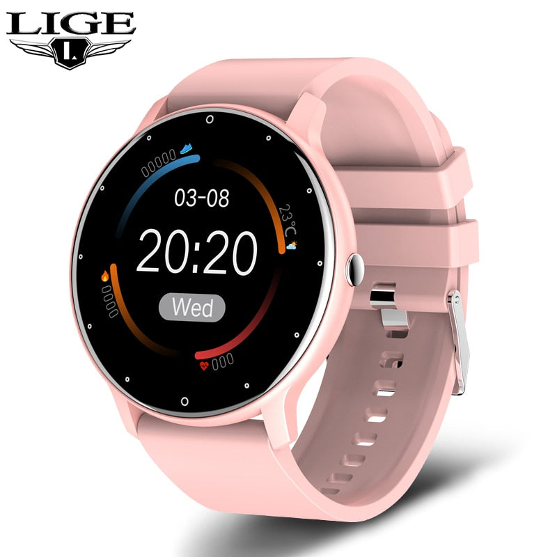 Relógio de Pulso SmartWatch LIGE Fitness