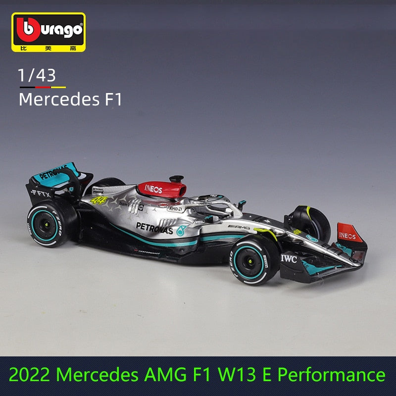 Miniatura Colecionável Carro Lewis Hamilton Numero 44: Mercedes