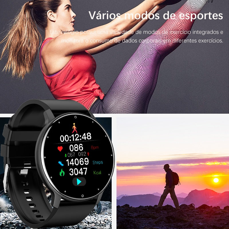 Relógio de Pulso SmartWatch LIGE Fitness