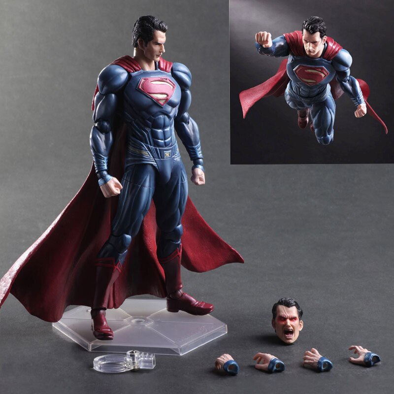Estátua Action Figure DC Superman em PVC